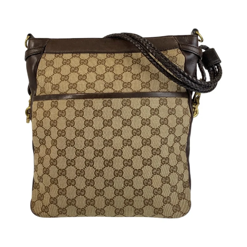 Romantic Fashion Discounts Gucci GG Canvas Leather Shoulder Bag Elegant Bags, Limited Stock