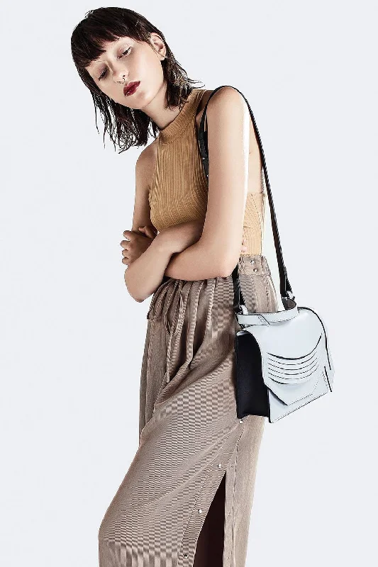 Elegant Fashion Offers Mini Extreme Slashed Bag - Two-Tone Statement Bags, Shop Today Elegant Fashion Offers Mini Extreme Slashed Bag - Two-Tone Statement Bags, Shop Today