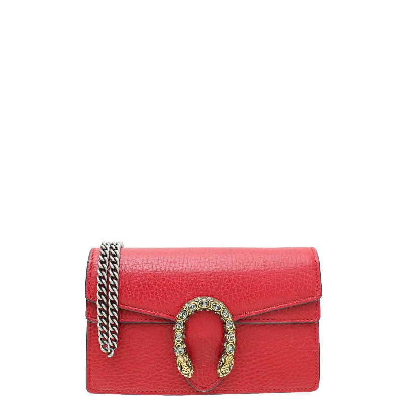 Stylish Bag For Women Gucci Red Dionysus Super Mini Bag Must-Have Bags At Irresistible Discounts Stylish Bag For Women Gucci Red Dionysus Super Mini Bag Must-Have Bags At Irresistible Discounts