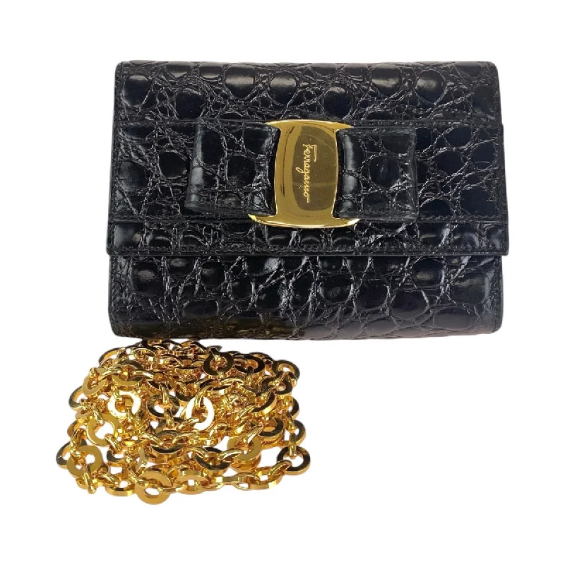 Office Professionals Salvatore Ferragamo Leather Vara Embossed Chain Shoulder Bag Grab Your Favorite Handbags At Discounted Prices Office Professionals Salvatore Ferragamo Leather Vara Embossed Chain Shoulder Bag Grab Your Favorite Handbags At Discounted Prices