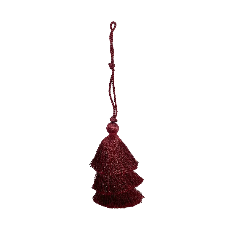 Huge Markdowns KOALA TASSEL  -  BORDEAUX NEW! Best Deals On Premium Handbags