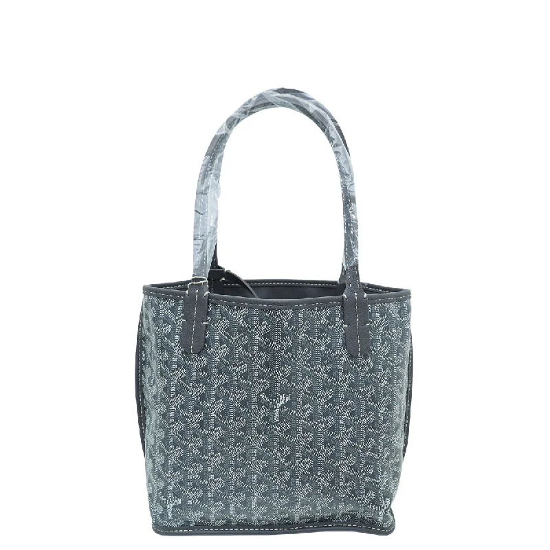 Stylish Bag For Women Goyard Grey Goyardine Anjou Reversible Mini Bag Stylish And Durable Handbags At Great Value Stylish Bag For Women Goyard Grey Goyardine Anjou Reversible Mini Bag Stylish And Durable Handbags At Great Value