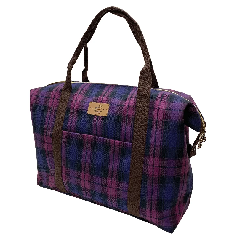 Imeless Style Purple & Pink Tartan Plaid Extra Large Travel Tote Exclusive Bag Deals – Perfect For Any Occasion Imeless Style Purple & Pink Tartan Plaid Extra Large Travel Tote Exclusive Bag Deals – Perfect For Any Occasion
