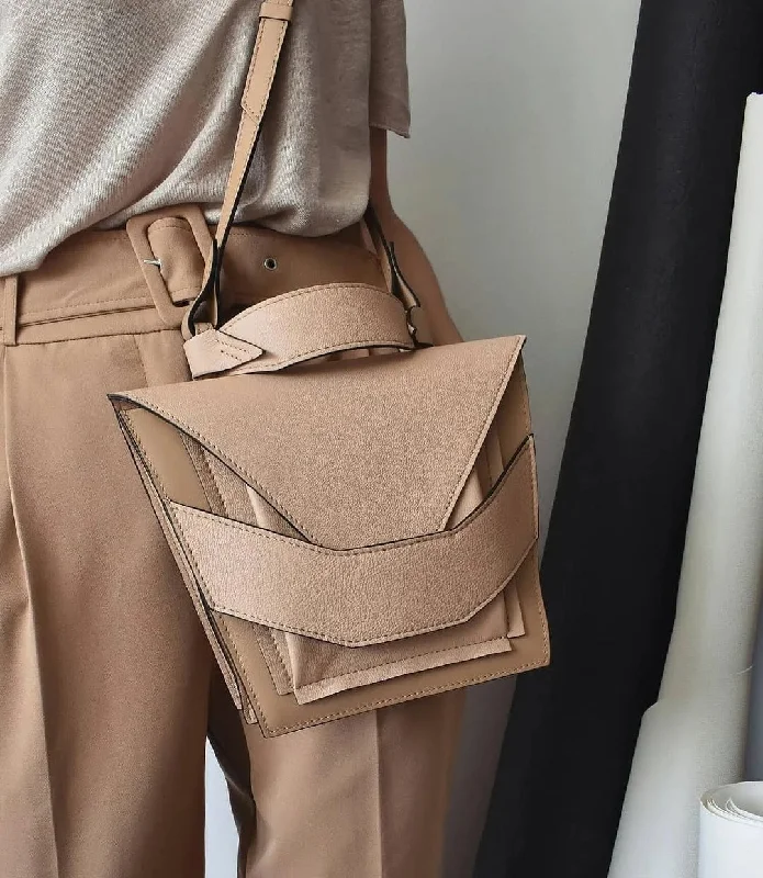 Everyday Elegance Sale Layered Bag - Light Cinnamon Trendy Purses, Limited Offer