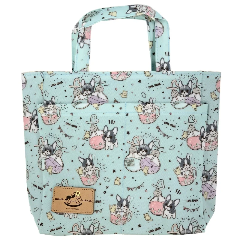 New Arrivals Green Boba Frenchie Mini Tote Statement Bags, Shop Today