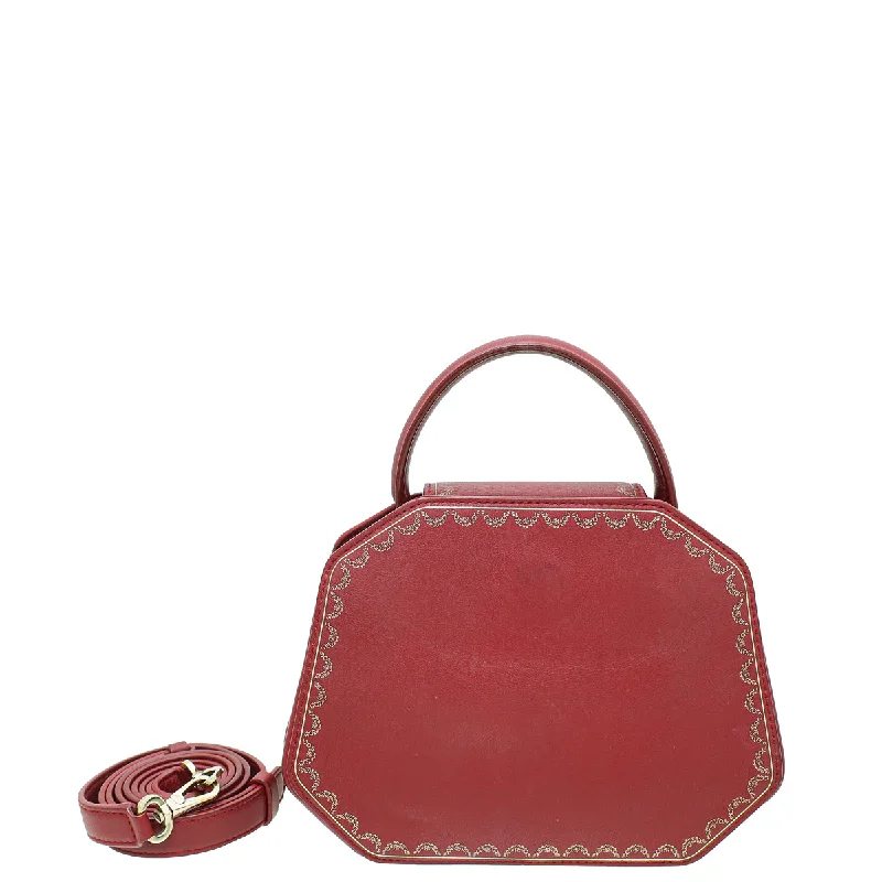 Don't Miss Out Cartier Red Guirlande De Cartier Top Handle Mini Bag Trendy Handbags At Limited-Time Discounts Don't Miss Out Cartier Red Guirlande De Cartier Top Handle Mini Bag Trendy Handbags At Limited-Time Discounts
