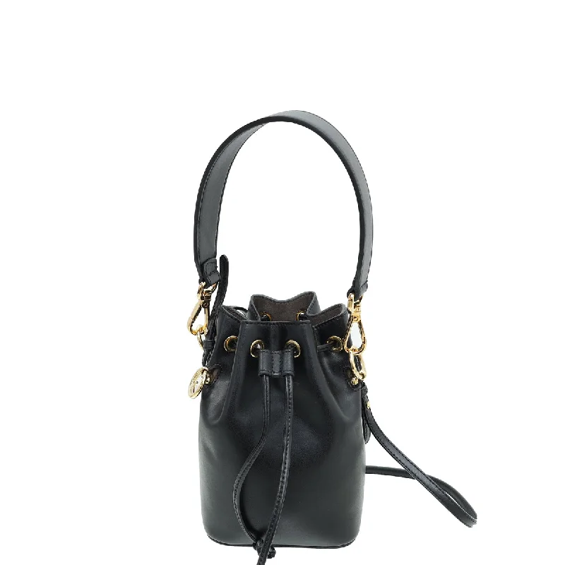 Shop Sale Items Fendi Black Mini Mon Tresor Bag Elegant Bags With Limited Stock Available
