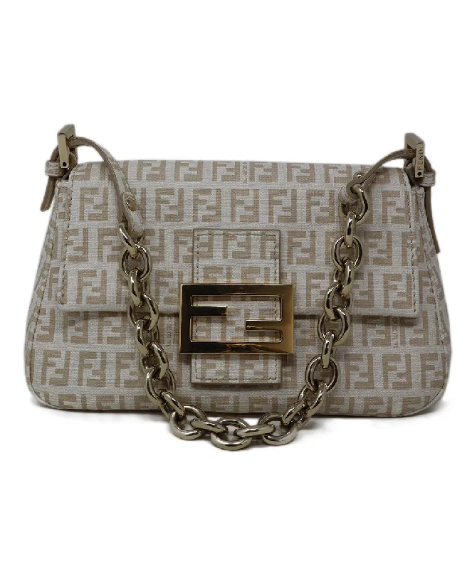 Contemporary Casual Deals Fendi Neutral Monogram Print Shoulder Bag Fashion-Forward Bags, Now On Sale Contemporary Casual Deals Fendi Neutral Monogram Print Shoulder Bag Fashion-Forward Bags, Now On Sale