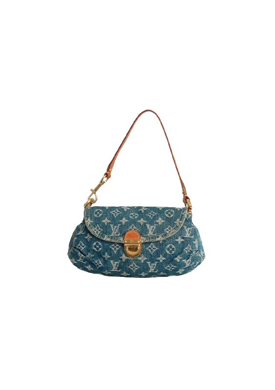 Budget Saver MONOGRAM DENIM MINI PLEATY Limited-Stock Bag Clearance – Hurry