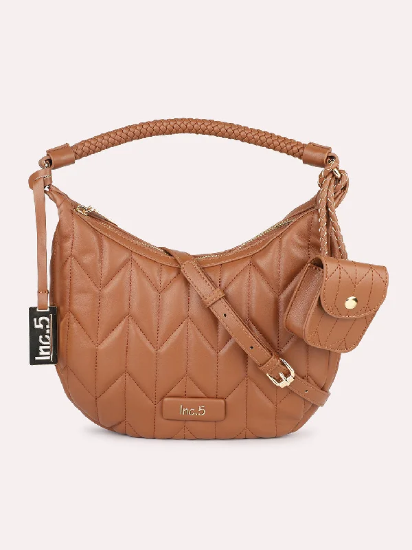 Fast Fashion Favorites Women Tan Quilted Shoulder Bag Handbag Deals For Every Occasion Fast Fashion Favorites Women Tan Quilted Shoulder Bag Handbag Deals For Every Occasion