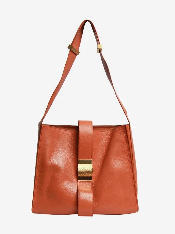 Glamorous Fashion Offers Orange The Marie leather shoulder bag Designer Bags, Low Prices Glamorous Fashion Offers Orange The Marie leather shoulder bag Designer Bags, Low Prices