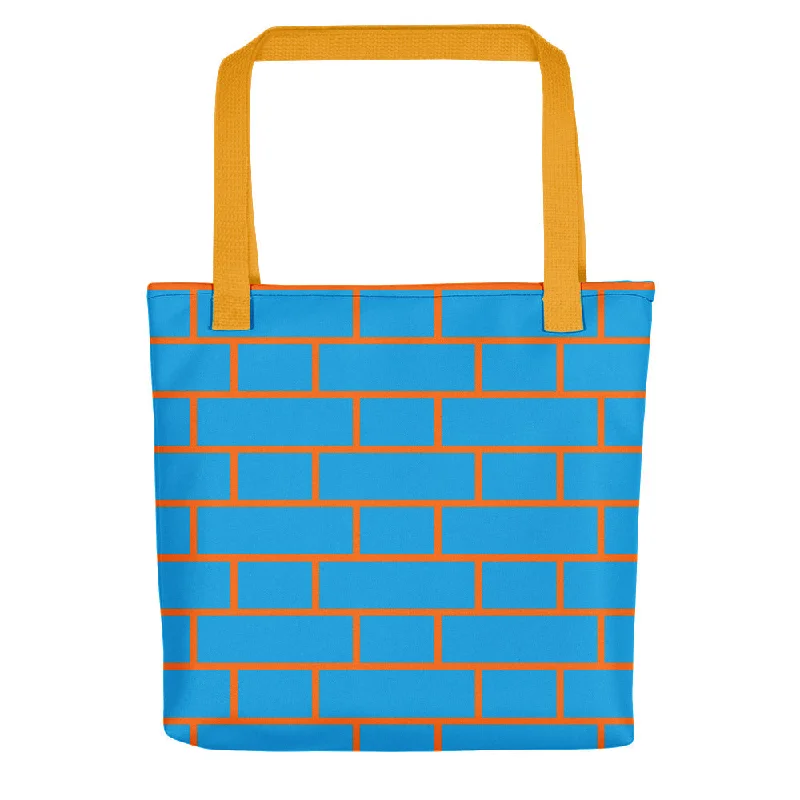 Bag For Luxury Lovers Blue & Orange Flemish Bond Brick Tote Bags Must-Have Bags, Big Discounts Bag For Luxury Lovers Blue & Orange Flemish Bond Brick Tote Bags Must-Have Bags, Big Discounts
