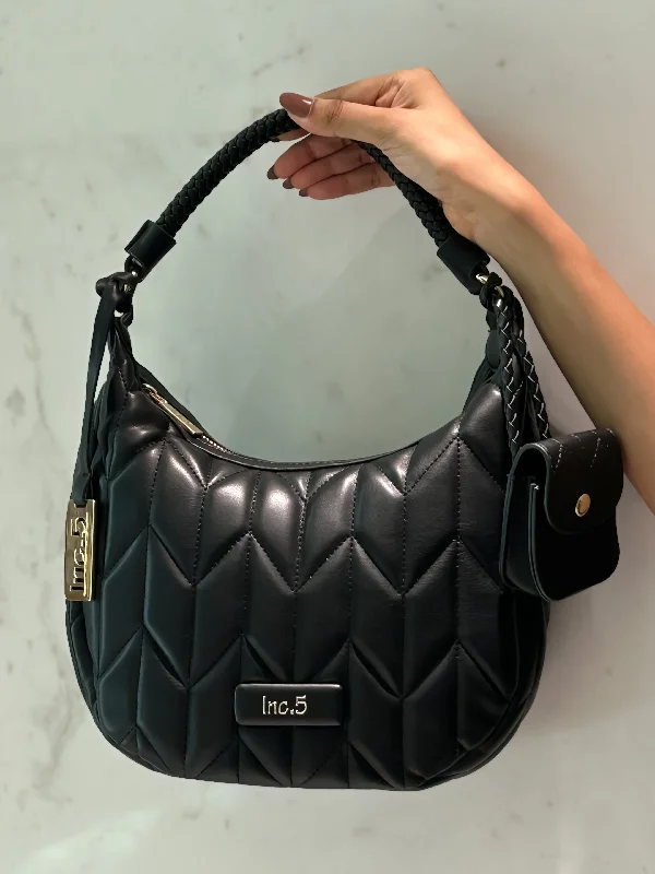Mega Sales Women Black Quilted Shoulder Bag Affordable Elegance With High-Quality Bags Mega Sales Women Black Quilted Shoulder Bag Affordable Elegance With High-Quality Bags