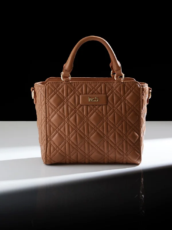 Exclusive Designer Style Deals Women Tan Textured Shoulder Bag With Quilted Detailing Your Perfect Bag At The Perfect Price Exclusive Designer Style Deals Women Tan Textured Shoulder Bag With Quilted Detailing Your Perfect Bag At The Perfect Price