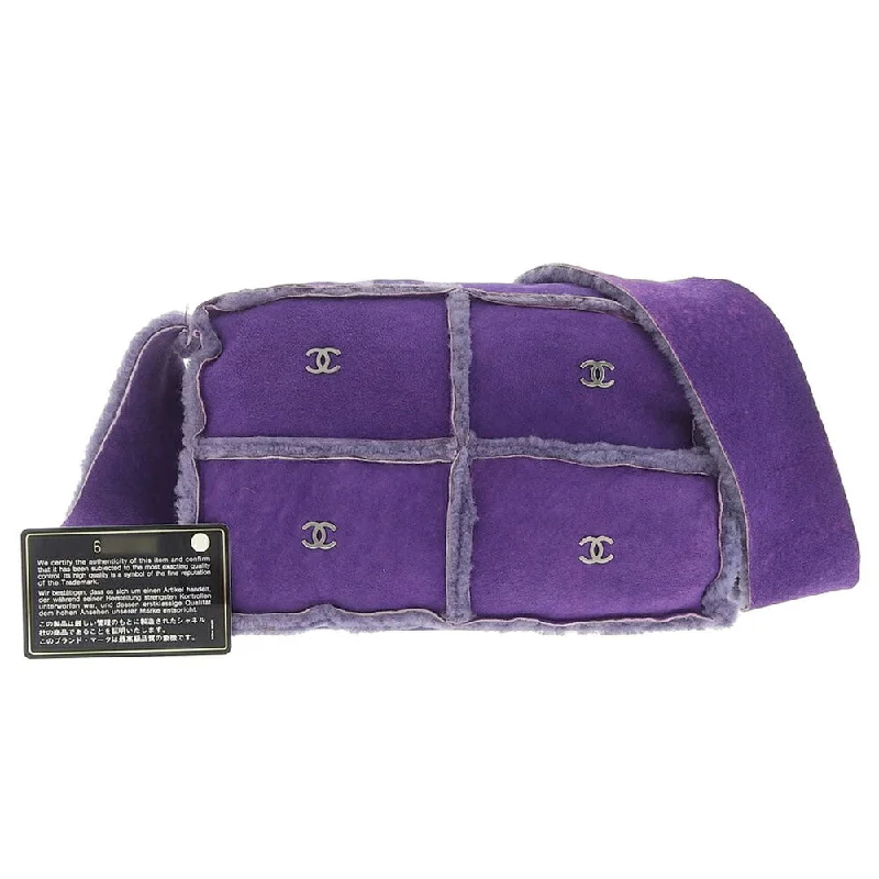 Laid-Back Fashion Offers Chanel Shearling Shoulder Bag Purple Best Deals On Premium Handbags Laid-Back Fashion Offers Chanel Shearling Shoulder Bag Purple Best Deals On Premium Handbags