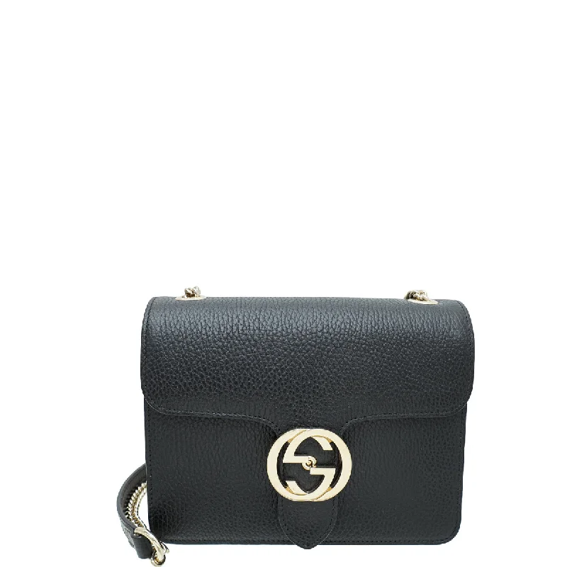 Discounted Designer Bags On Sale Gucci Black Small Interlocking G Shoulder Bag Sleek And Stylish Handbags At Lower Prices Discounted Designer Bags On Sale Gucci Black Small Interlocking G Shoulder Bag Sleek And Stylish Handbags At Lower Prices