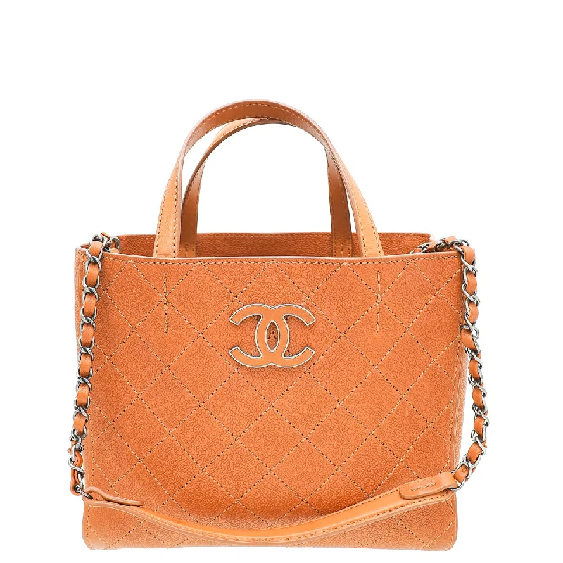 Contemporary Casual Deals Chanel Brown Tan CC Covered Chain Tote Bag Fashionable Bags At Must-Have Prices Contemporary Casual Deals Chanel Brown Tan CC Covered Chain Tote Bag Fashionable Bags At Must-Have Prices