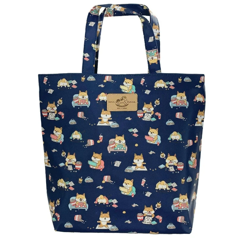 Latest Fashion Blue Weekend Shiba Bucket Tote Elegant Purses, Shop & Save