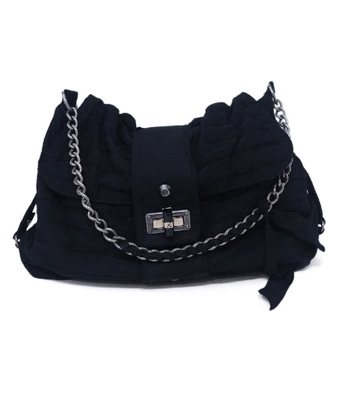 Bold And Flash-Sale Bags Lanvin Black Grosgrain Shoulder Bag Final Call – Shop Stylish Bags Before They're Gone Bold And Flash-Sale Bags Lanvin Black Grosgrain Shoulder Bag Final Call – Shop Stylish Bags Before They're Gone