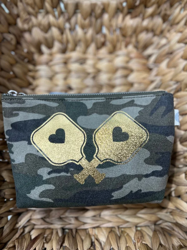 Limited Stock, Big Discounts Green Camo Makeup Bag: Pickleball Paddles Designer-Inspired Bags, Best Prices Limited Stock, Big Discounts Green Camo Makeup Bag: Pickleball Paddles Designer-Inspired Bags, Best Prices