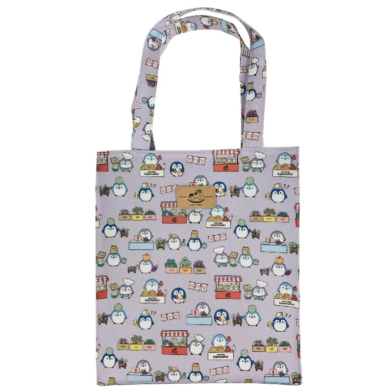 Romantic Valentine's Day Bags With Promotions Purple Penguin Market Large Tote Affordable Elegance With High-Quality Bags Romantic Valentine's Day Bags With Promotions Purple Penguin Market Large Tote Affordable Elegance With High-Quality Bags