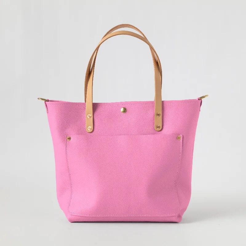 Chic Trend Collection Pink Italian Pebbled Travel Tote Elegant Purses At Clearance Prices Chic Trend Collection Pink Italian Pebbled Travel Tote Elegant Purses At Clearance Prices