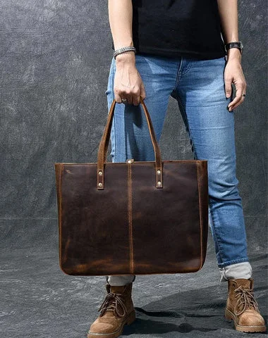 Black Friday And Cyber Monday Bag Deals Leather Mens Womens 14" Large Tote Shoulder Bag Vintage Brown Tote Bag Large Side Bag For Men Trendy Totes, Shop & Save Black Friday And Cyber Monday Bag Deals Leather Mens Womens 14" Large Tote Shoulder Bag Vintage Brown Tote Bag Large Side Bag For Men Trendy Totes, Shop & Save