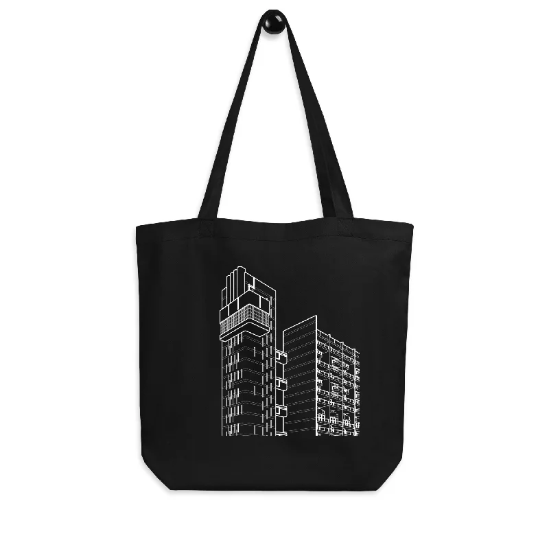 Bags For Free-Spirited And Artistic Styles Trellick Tower Eco Tote Bag High-End Handbags At Affordable Prices Bags For Free-Spirited And Artistic Styles Trellick Tower Eco Tote Bag High-End Handbags At Affordable Prices
