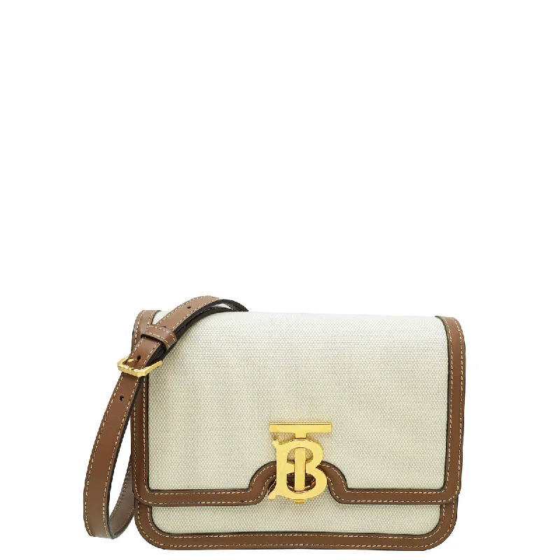 Budget Saver Burberry Bicolor TB Logo Small Flap Bag Stylish Bags At Unbeatable Prices Budget Saver Burberry Bicolor TB Logo Small Flap Bag Stylish Bags At Unbeatable Prices