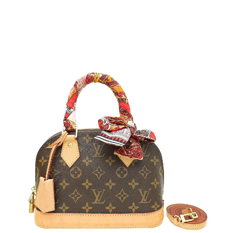 Big Discounts Louis Vuitton Monogram Alma BB Bag w/ Twilly Statement Bags With Exclusive Savings Big Discounts Louis Vuitton Monogram Alma BB Bag w/ Twilly Statement Bags With Exclusive Savings