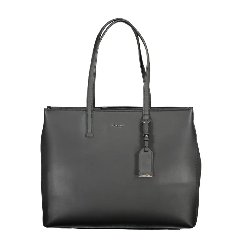 Calvin Klein Black Polyester Handbag Grab Your Favorite Handbags At Discounted Prices Calvin Klein Black Polyester Handbag Grab Your Favorite Handbags At Discounted Prices