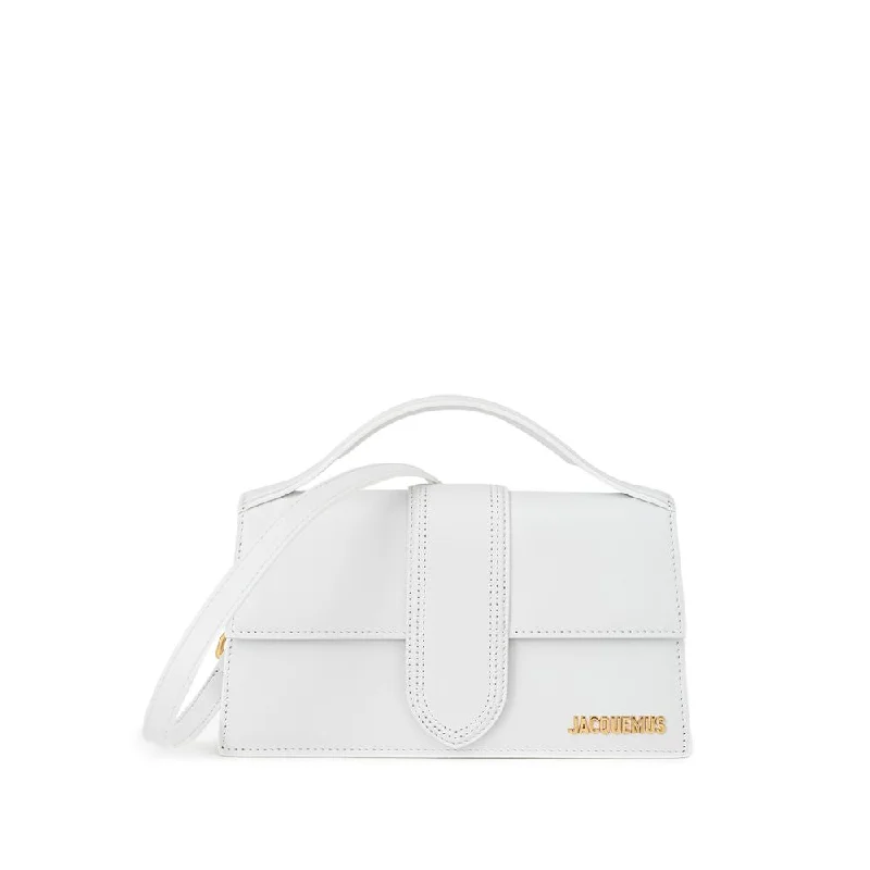 Jacquemus White Leather Handbag High-End Handbags At Affordable Prices