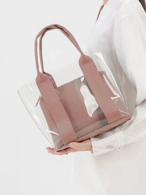 Clear Handbag Stylish Totes, Exclusive Savings
