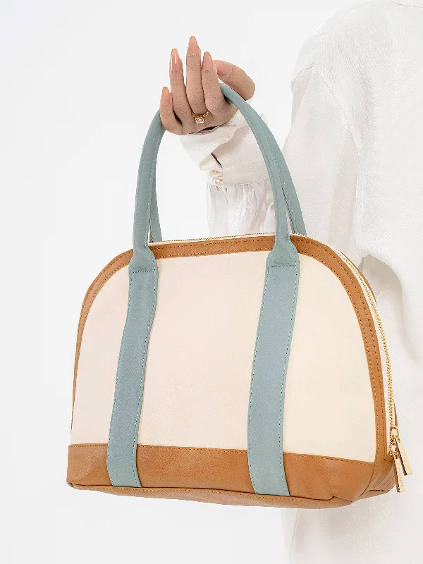 Tri Tone Dome Handbag