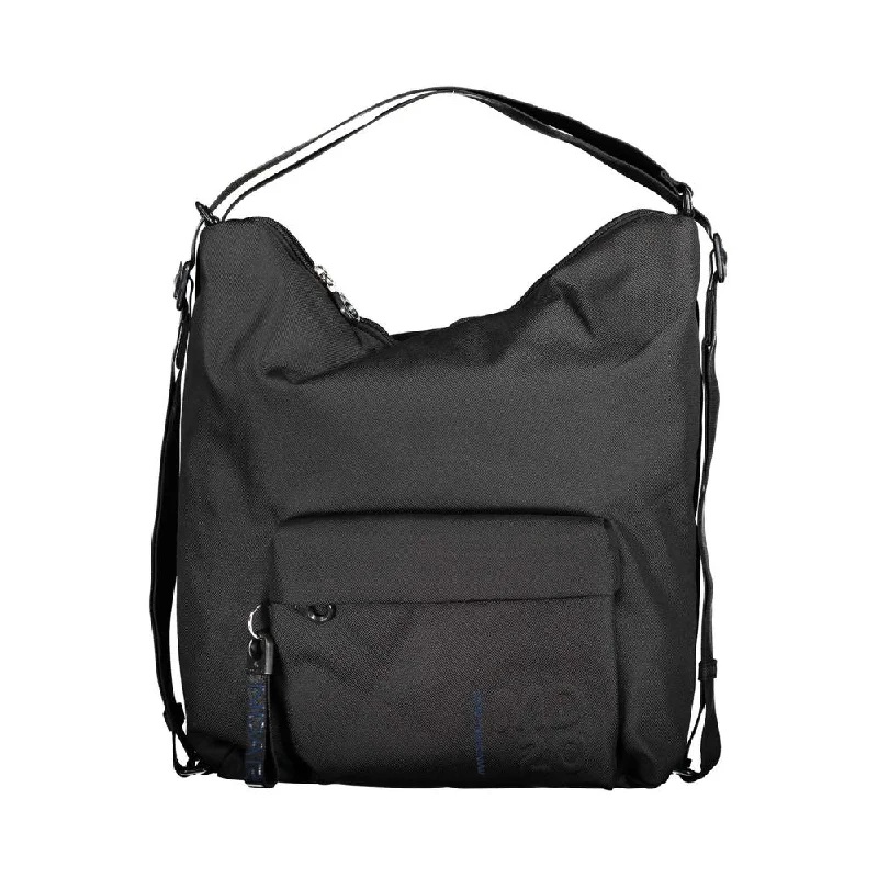 Mandarina Duck Black Polyester Handbag Unmissable Deals On Everyday Handbags