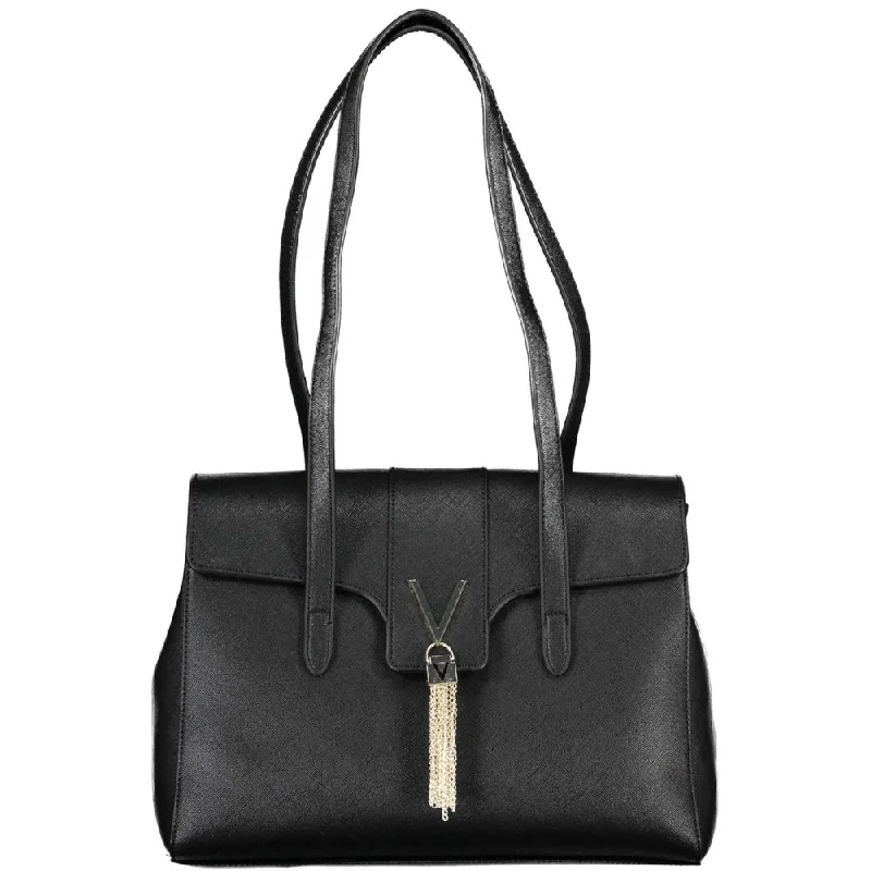 Valentino Bags Black Polyethylene Handbag Designer Bags At Lower Prices