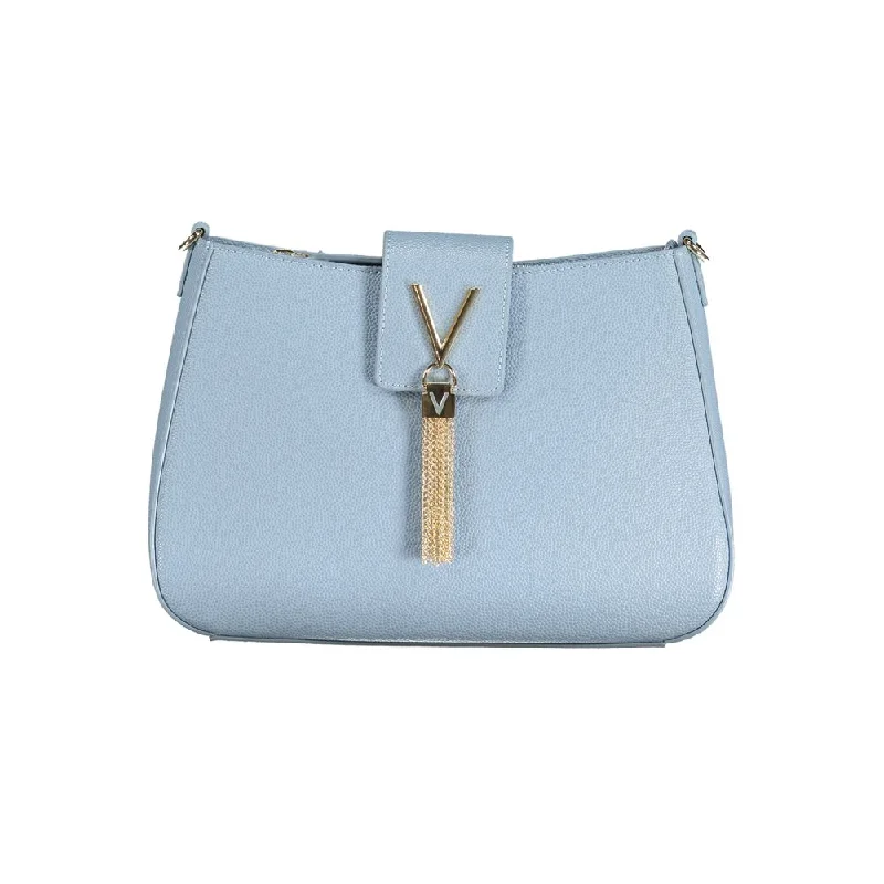 Valentino Bags Light Blue Polyethylene Handbag Premium Bags At Special Prices