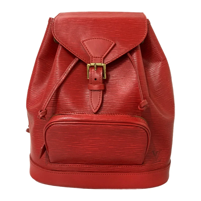 LOUIS VUITTON/Backpack/Red/