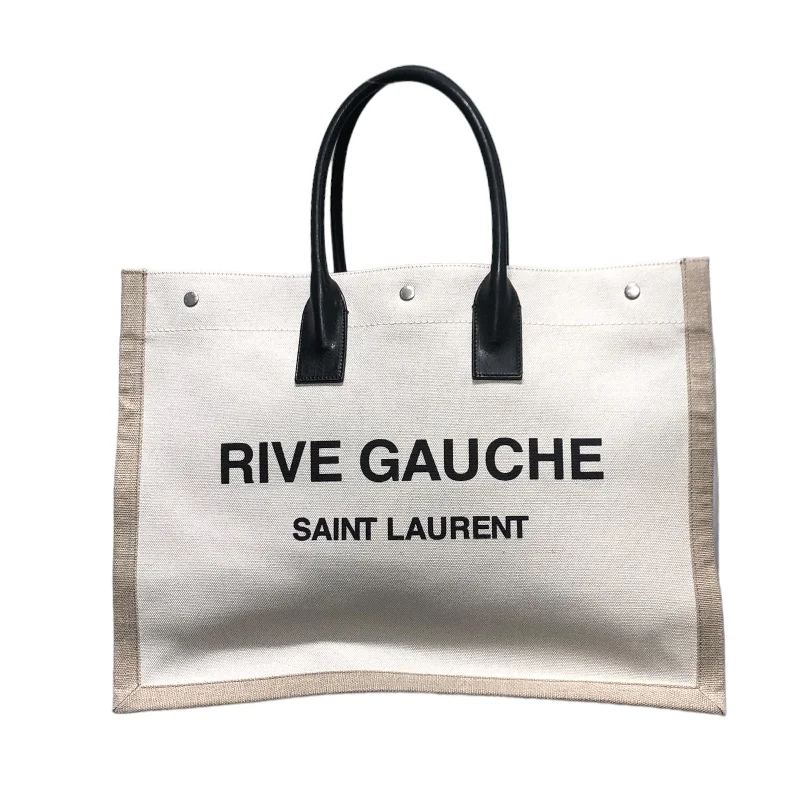 YVES SAINT LAURENT rive gauche/Tote Bag/BEG/ Premium Handbags At Unbeatable Markdowns YVES SAINT LAURENT rive gauche/Tote Bag/BEG/ Premium Handbags At Unbeatable Markdowns