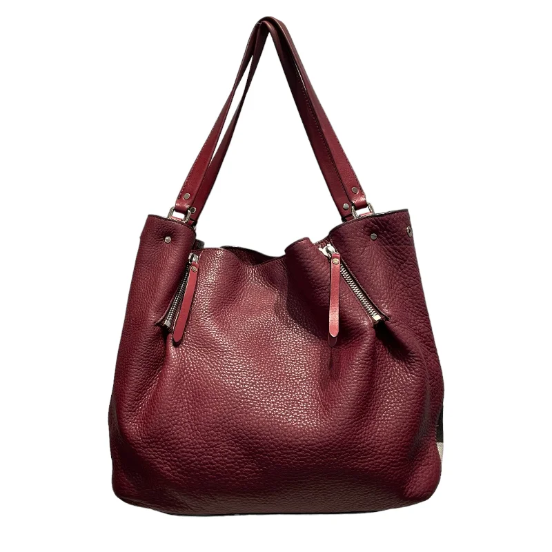 BURBERRY LONDON/Tote Bag/Leather/RED/maidstone Premium Handbags At Budget-Friendly Prices BURBERRY LONDON/Tote Bag/Leather/RED/maidstone Premium Handbags At Budget-Friendly Prices