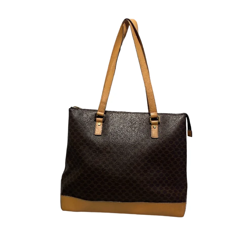 CELINE/Tote Bag/Monogram/Leather/BRW/ Fashion-Forward Bags, Now On Sale