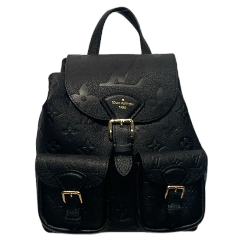 LOUIS VUITTON/Backpack/S/Leather/BLK/BACKUP BACKPACK Must-Have Bags, Big Discounts