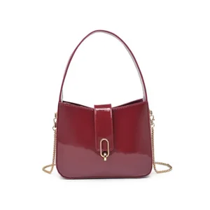 Paige Shoulder Bag - Burgundy