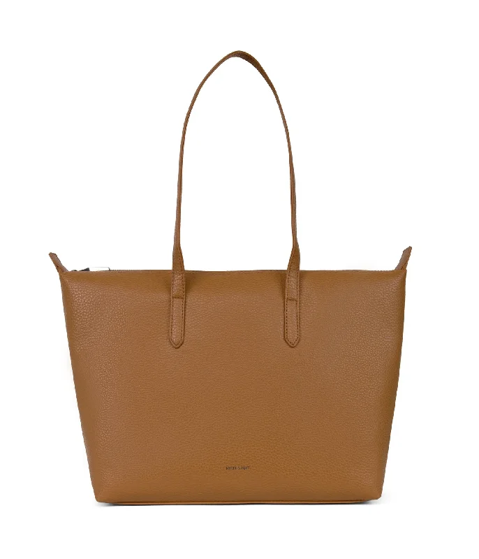 Abbi Zippered Tote in Amber from Matt & Nat Grab Your Favorite Handbags At Discounted Prices Abbi Zippered Tote in Amber from Matt & Nat Grab Your Favorite Handbags At Discounted Prices