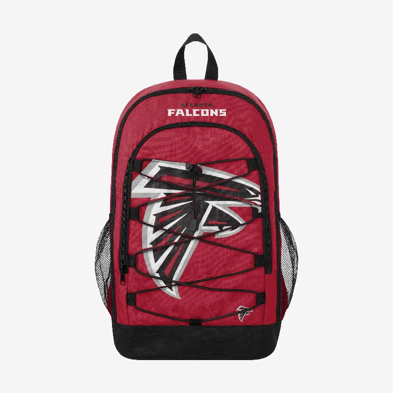 Atlanta Falcons Big Logo Bungee Backpack Your Perfect Bag At The Perfect Price