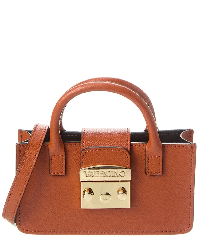 Valentino By Mario Valentino Poppy Top Handle Leather Crossbody Don't Miss Out – Shop Fashionable Bags At Special Rates Valentino By Mario Valentino Poppy Top Handle Leather Crossbody Don't Miss Out – Shop Fashionable Bags At Special Rates