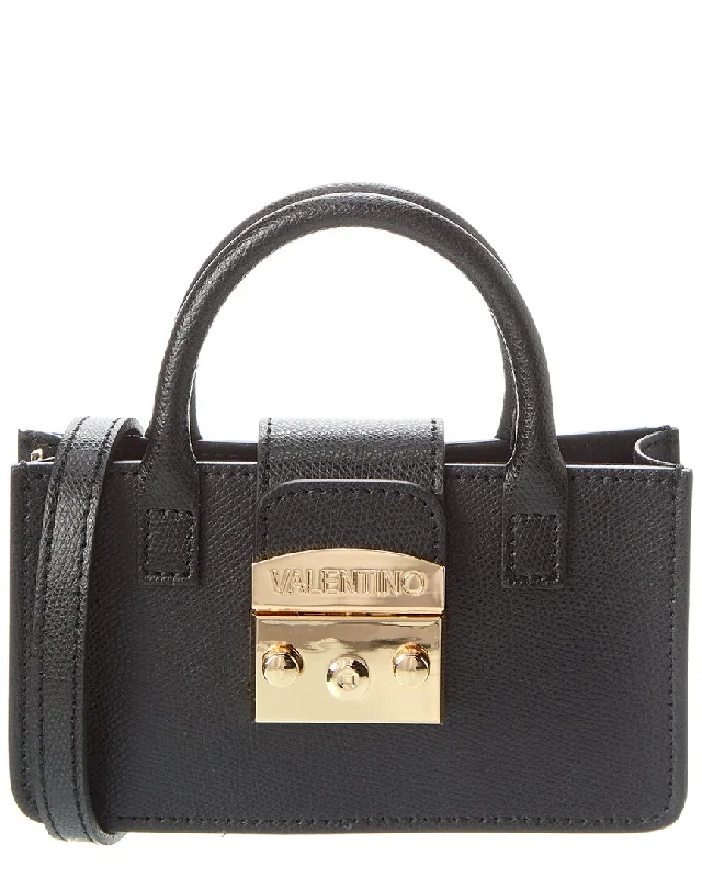 Valentino By Mario Valentino Poppy Top Handle Leather Crossbody Limited-Stock Bag Clearance – Grab Your Favorite Now Valentino By Mario Valentino Poppy Top Handle Leather Crossbody Limited-Stock Bag Clearance – Grab Your Favorite Now