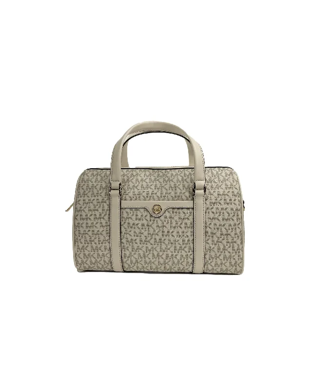 Michael Kors Medium Travel Duffle Crossbody Bag - Cream Classic And Modern Handbags Now More Affordable Michael Kors Medium Travel Duffle Crossbody Bag - Cream Classic And Modern Handbags Now More Affordable