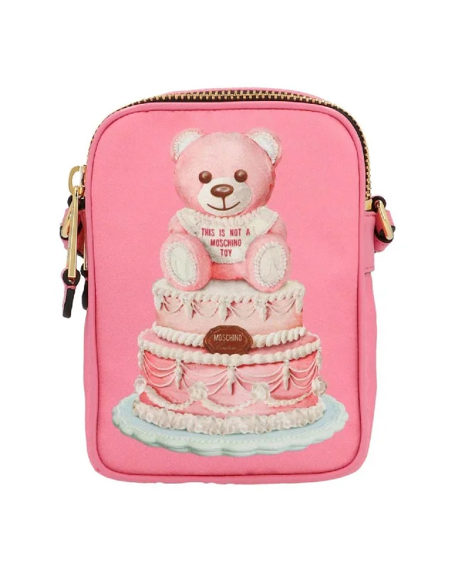 Moschino Couture Teddy Bear Print Nylon Crossbody Bag High-End Bags, Low-End Prices Moschino Couture Teddy Bear Print Nylon Crossbody Bag High-End Bags, Low-End Prices
