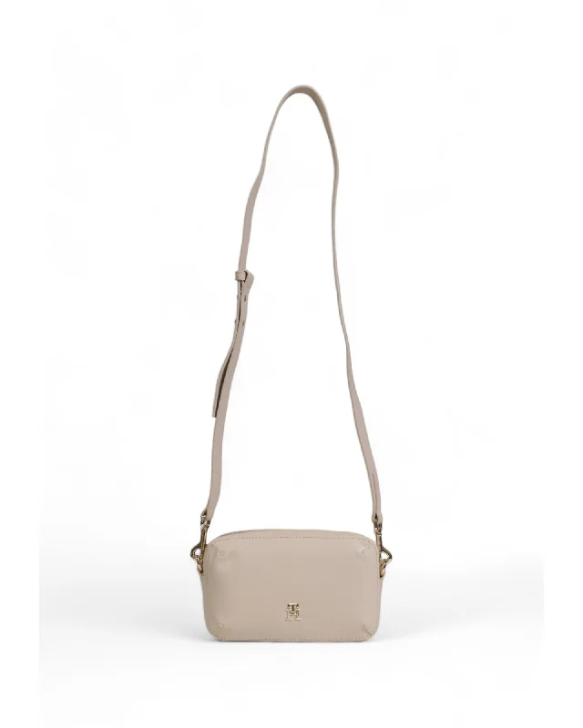 Tommy Hilfiger Women's Beige Leather Crossbody Bag Designer-Inspired Bags At Reduced Prices Tommy Hilfiger Women's Beige Leather Crossbody Bag Designer-Inspired Bags At Reduced Prices